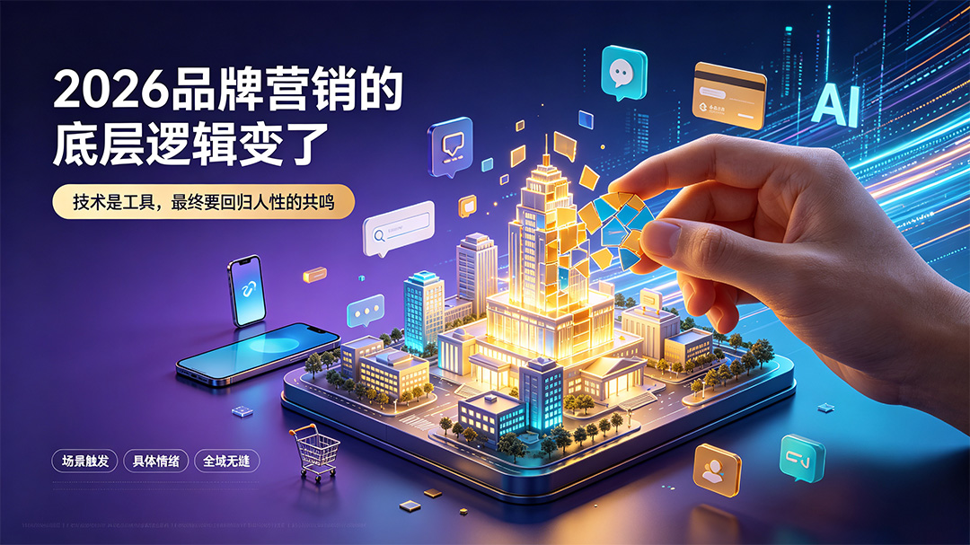 别做“流量民工”，要做“情感建筑师”：2026年品牌营销的底层逻辑变了